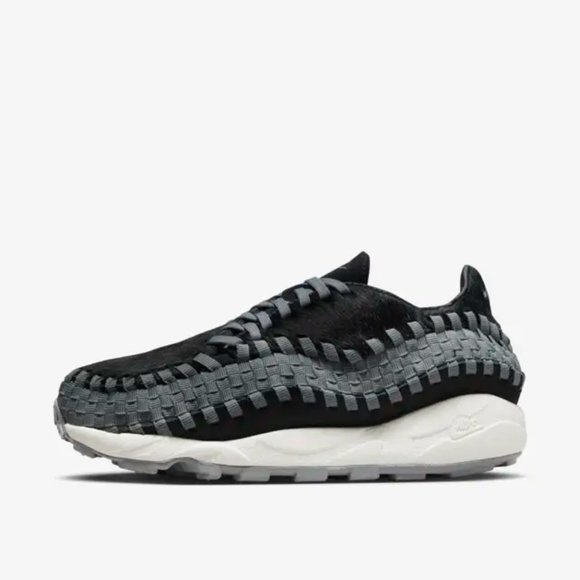 [NEW] Women's Nike Air Footscape Woven Shoes Black Size 11.5 FB1959-001 - Picture 1 of 8